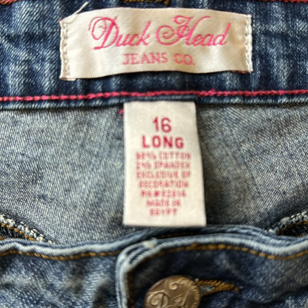 Blue Jeans Size:16 Long - Picture 2 of 3